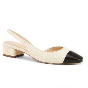 New Veronica Beard Cecile Half d'Orsay Slingback Pump size9